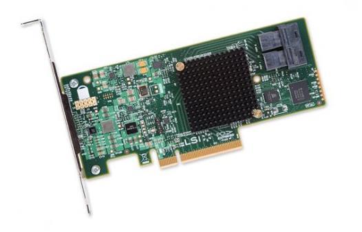Рейдконтроллер SAS PCIE 8P HBA 9300-8I LSI00344 SGL LSI - оптом у дистрибьютора ELKO