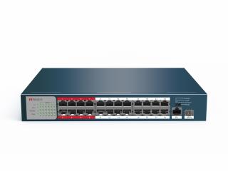 Коммутатор 24PORT 100M POE DS-S2624P(B) HIKVISION - оптом у дистрибьютора ELKO