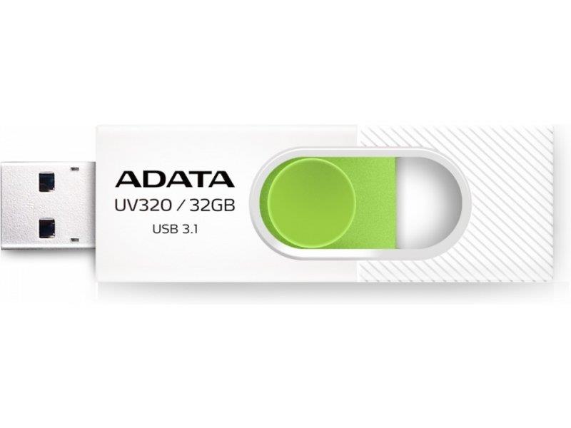 Флэш-накопитель 32GB AUV320-32G-RWHGN WH\GR ADATA - оптом у дистрибьютора ELKO