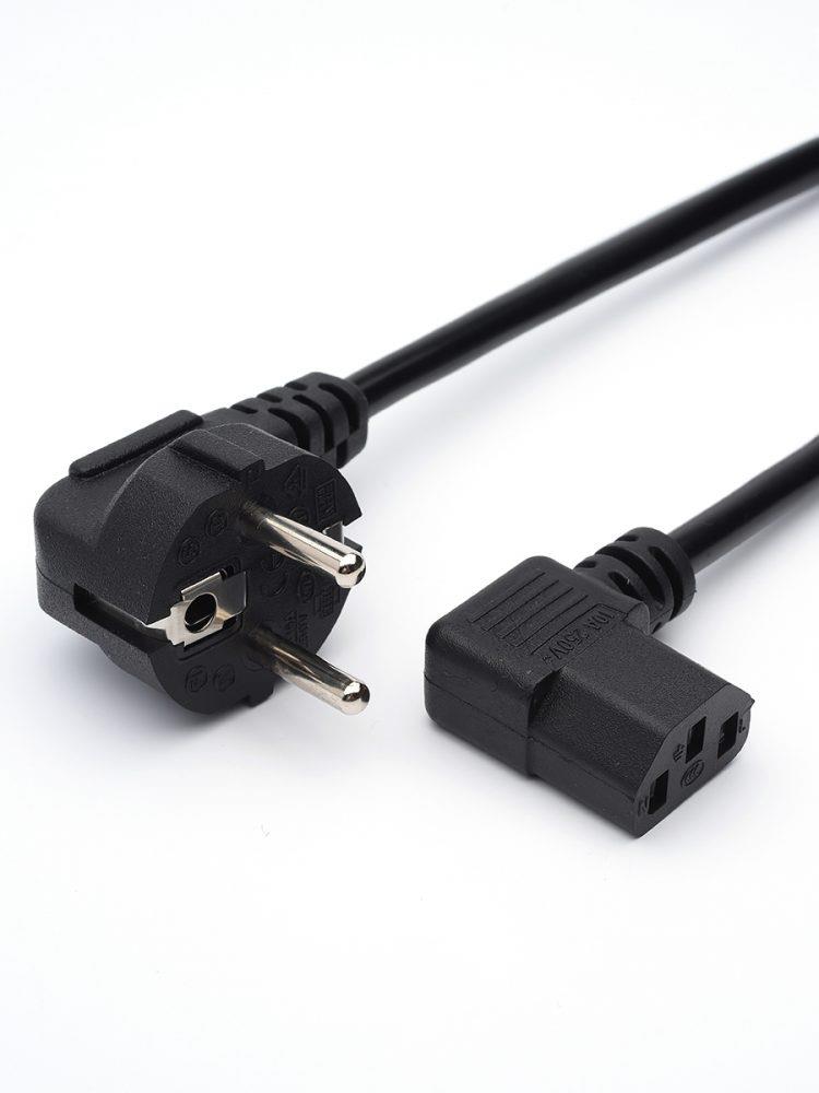 Кабель питания AV EU-C13 1.8M 00-00024536 BLACK GOPOWER - оптом у дистрибьютора ELKO