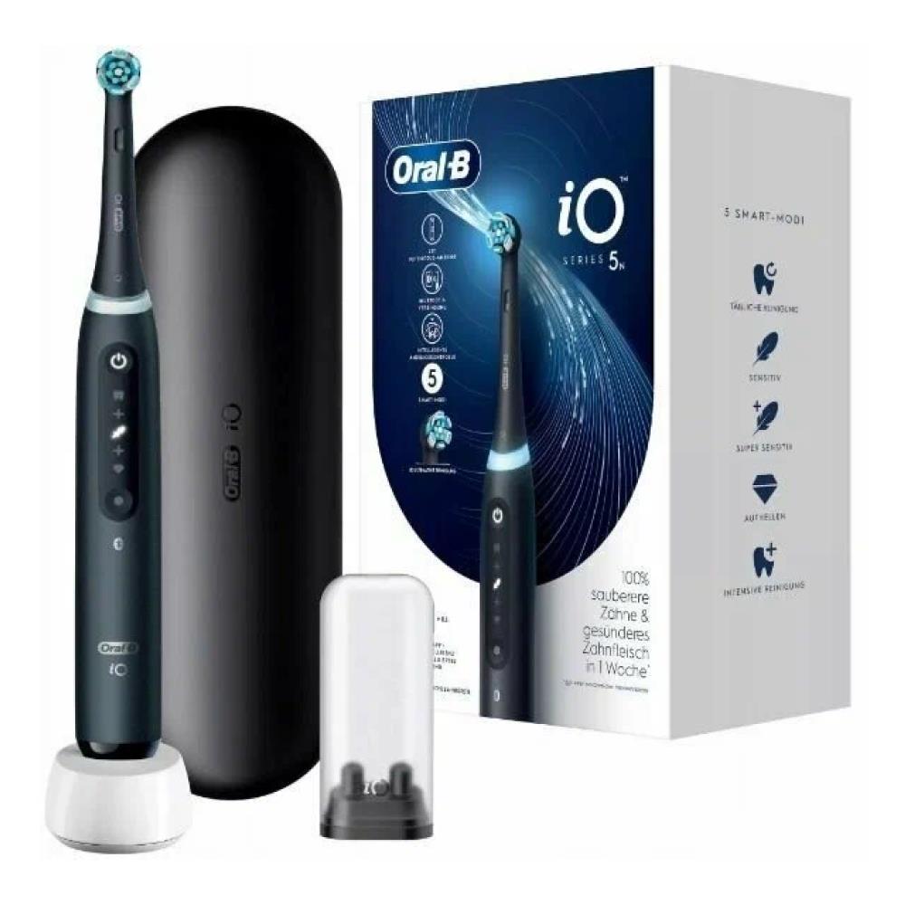 Электрическая зубная щетка IO5 MATT BLACK ORAL-B - оптом у дистрибьютора ELKO