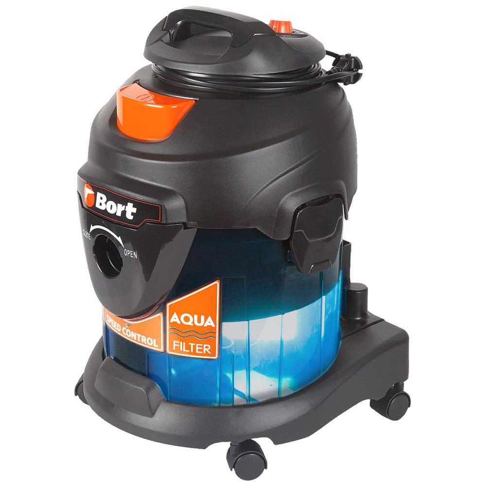 Строительный пылесос BSS-1415-AQUA 93410174 BORT - оптом у дистрибьютора ELKO