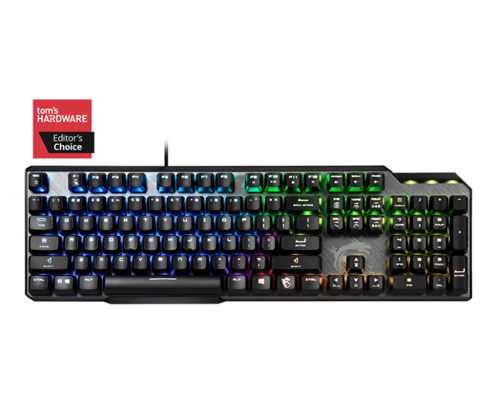 Клавиатура GAMING BLACK RU VIGOR GK50 ELITE LL MSI - оптом у дистрибьютора ELKO