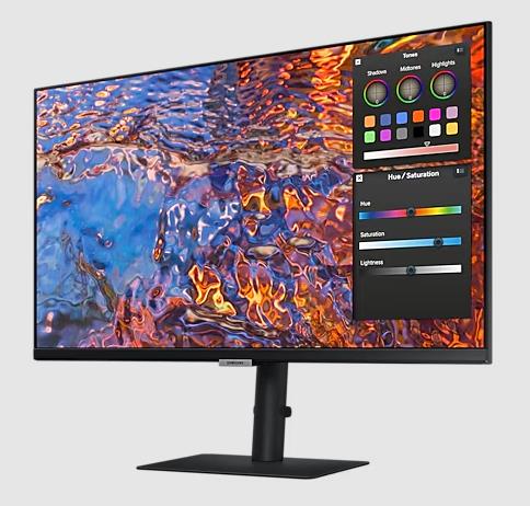 Монитор Samsung 27" S27B800PXI Black, 16:9, IPS, 3840x2160, 5ms, 350cd, 60Hz, 1xHDMI, 1xDP, 3xUSB, USB-C, LAN, HAS - оптом у дистрибьютора ELKO