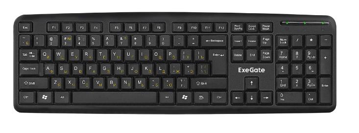 Клавиатура USB PROF STANDARD LY-331 EX263905RUS EXEGATE - оптом у дистрибьютора ELKO
