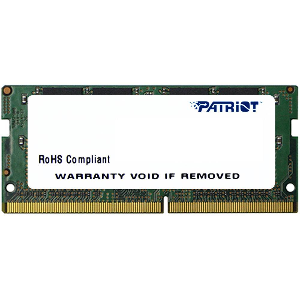 Модуль памяти для ноутбука SODIMM 4GB DDR4-2400 PSD44G240082S PATRIOT - оптом у дистрибьютора ELKO