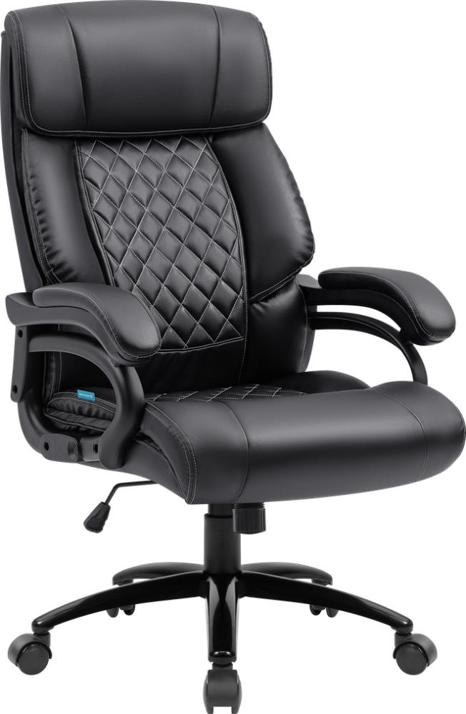 Офисное кресло ZURICH BLACK PU 64327 DEFENDER - оптом у дистрибьютора ELKO
