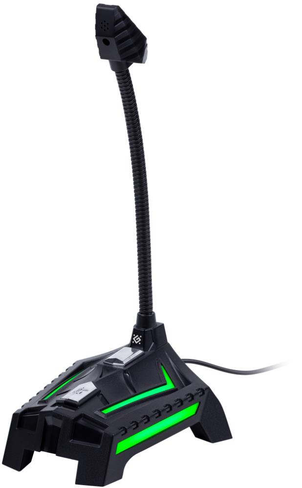 Микрофон RING GMC 150 USB 64615 LED 1.5M DEFENDER - оптом у дистрибьютора ELKO