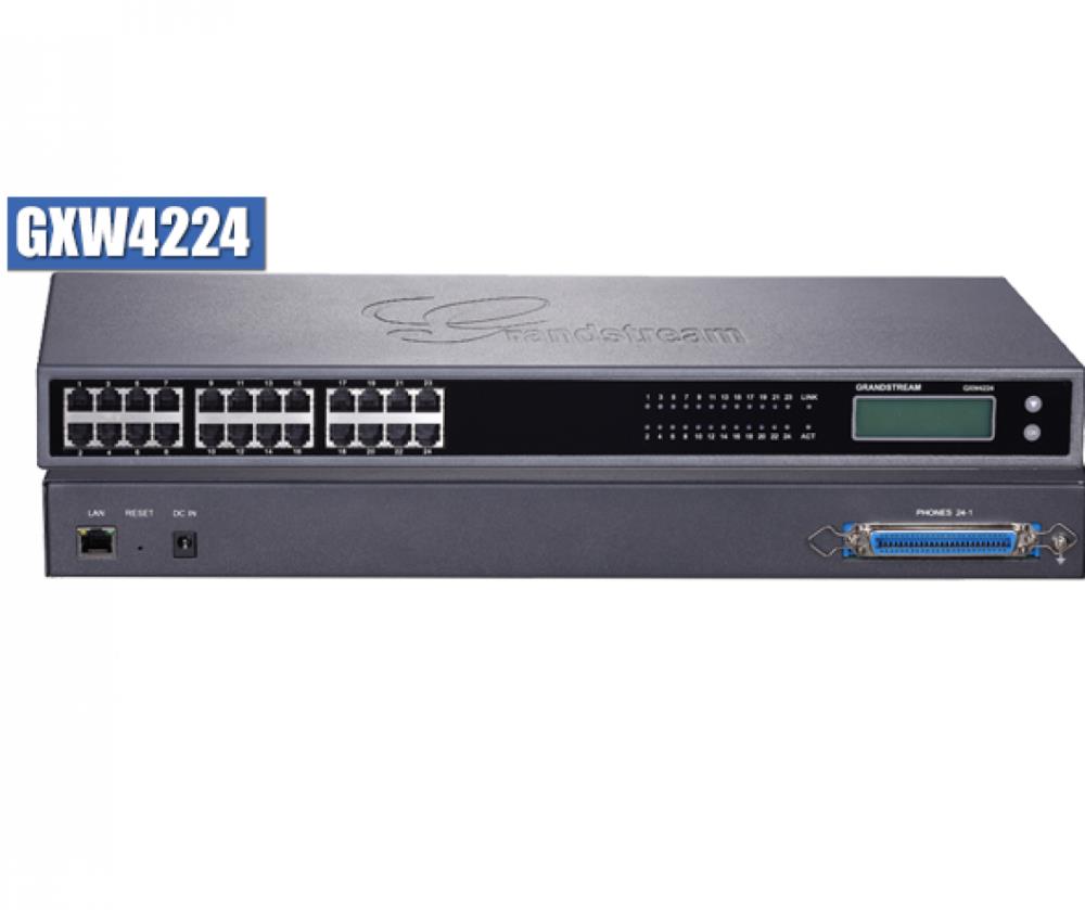 Шлюз VOIP GXW4224 GRANDSTREAM - оптом у дистрибьютора ELKO