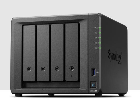 СХД настольное исполнение 4BAY NO HDD DS923+ SYNOLOGY - оптом у дистрибьютора ELKO