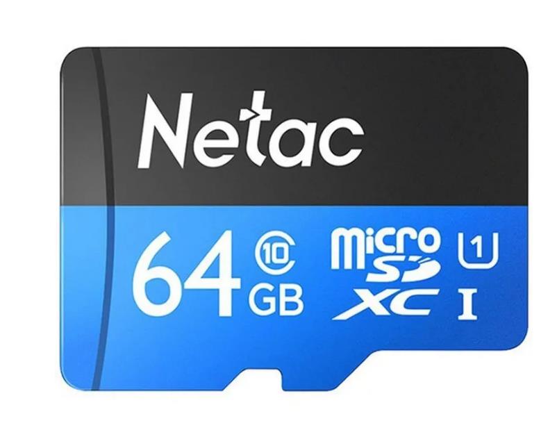 Карта памяти MICRO SDHC 64GB NT02P500STN-064G-S NETAC - оптом у дистрибьютора ELKO