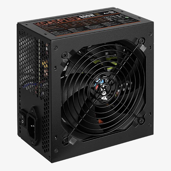 Блок питания ATX 800W KCAS PLUS 4713105962673 AEROCOOL - оптом у дистрибьютора ELKO