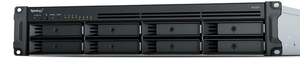 СХД стоечное исполнение 8BAY 2U NO HDD RS1221RP+ SYNOLOGY - оптом у дистрибьютора ELKO