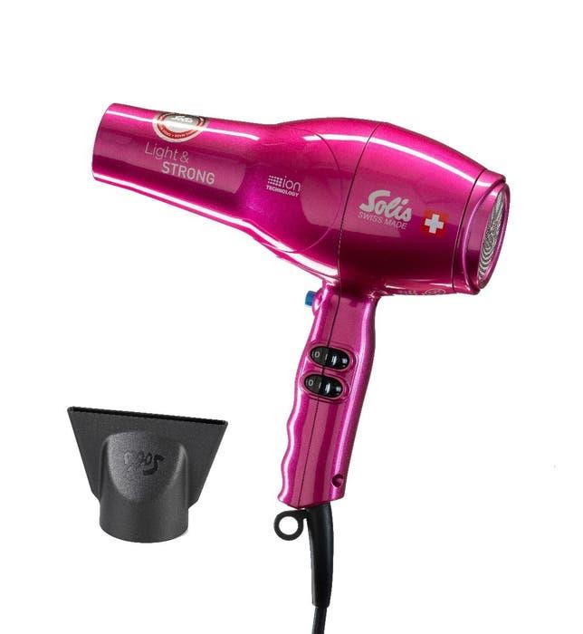 Фен 422 PINK 1800W SOLIS - оптом у дистрибьютора ELKO
