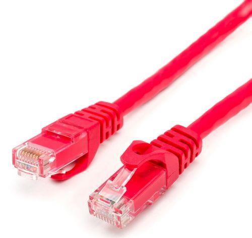 Кабель PATCH CAT6 UTP 2M RED AT9215 ATCOM - оптом у дистрибьютора ELKO
