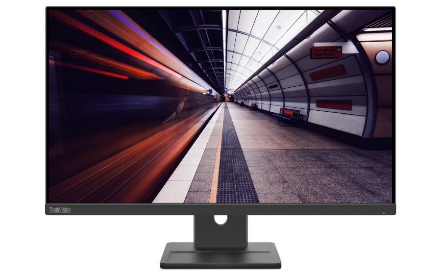 Монитор Lenovo 23.8" E24-30 Black, 16:9, IPS, 1920x1080, 4ms, 250cd, 100Hz, 1xVGA, 1xHDMI, 1xDP, SPK, HAS - оптом у дистрибьютора ELKO