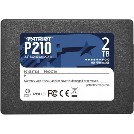 SSD жесткий диск SATA2.5" 2TB P210 P210S2TB25 PATRIOT - оптом у дистрибьютора ELKO