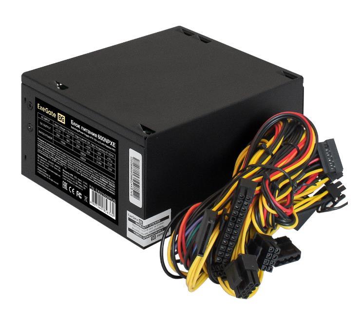 Блок питания ATX 700W BLACK EX220360RUS EXEGATE 1 - оптом у дистрибьютора ABSOLUTETRADE 