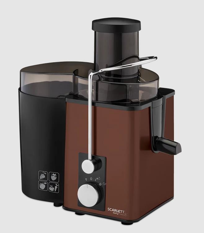 Соковыжималка SC-JE50S57 BROWN SCARLETT - оптом у дистрибьютора ELKO