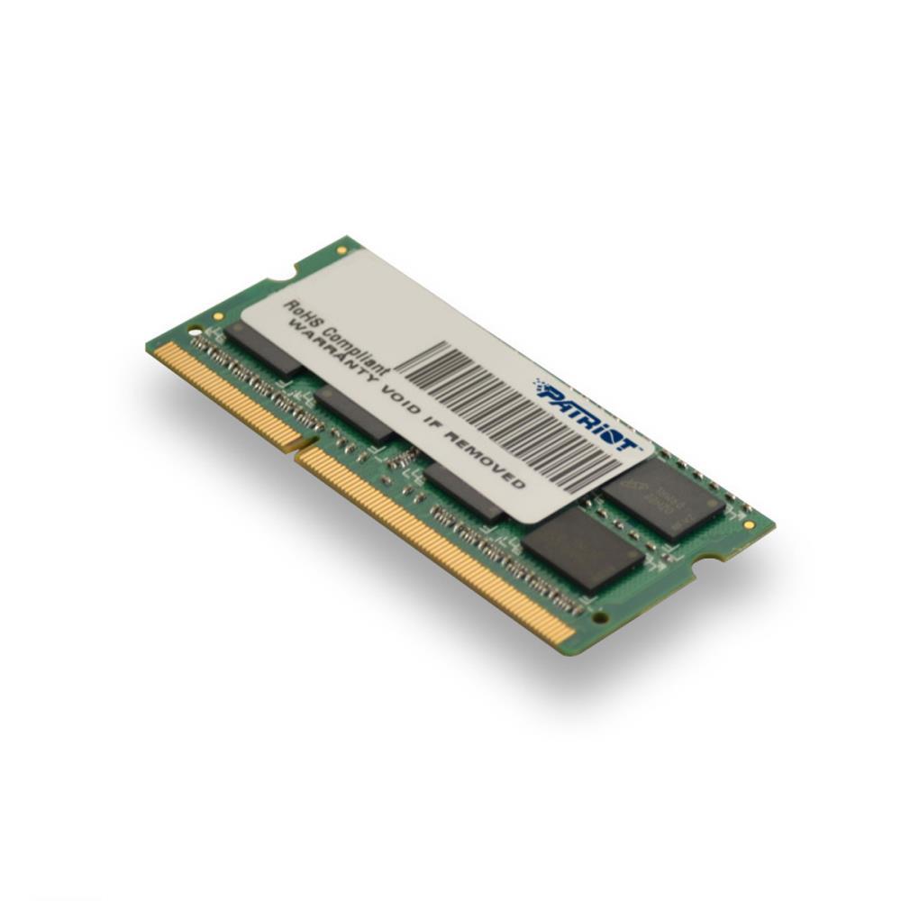 Модуль памяти для ноутбука SODIMM 4GB DDR3-1600 PSD34G1600L2S PATRIOT - оптом у дистрибьютора ELKO