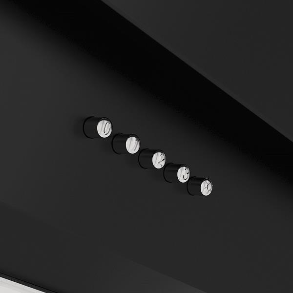 Вытяжка TITAN 50P-430-K3D BLACK ELIKOR - оптом у дистрибьютора ELKO