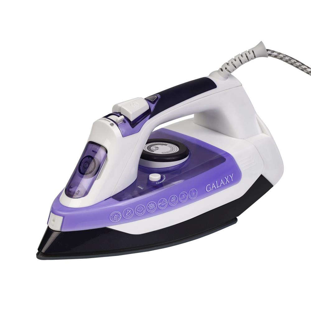 Утюг GL6130 WHITE/PURPLE GALAXY - оптом у дистрибьютора ELKO