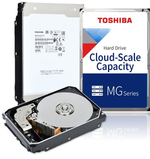 Жесткий диск SATA 18TB 7200RPM 6GB/S 512MB MG09ACA18TE TOSHIBA 0 - оптом у дистрибьютора ABSOLUTETRADE
