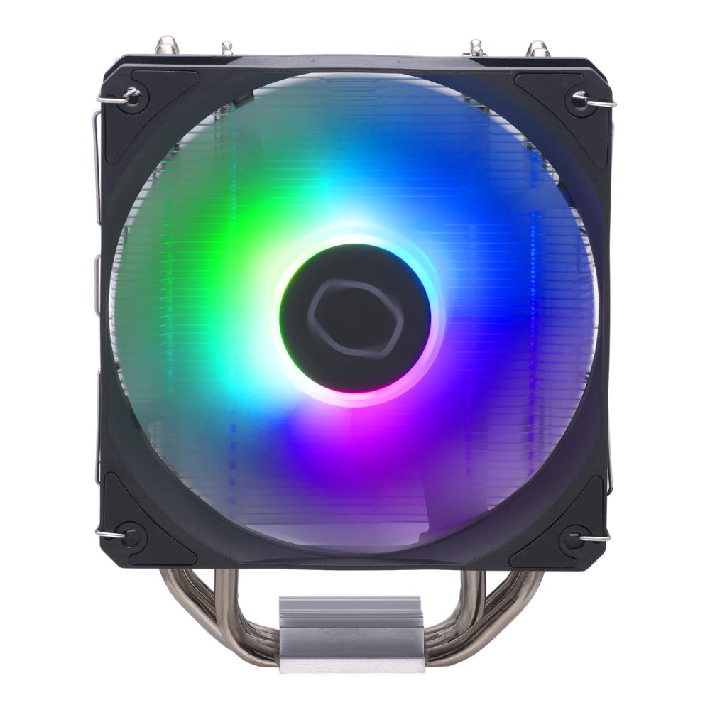 Кулер для процессора 180W, S1851/1700/1200/1155/1151/1150/AM5/AM4, 4-pin(PWM), 120mm, ARGB, HYPER 212 SPECTRUM V3 серебряный RR-S4NA-17PA-R1 COOLER MASTER - оптом у дистрибьютора ELKO