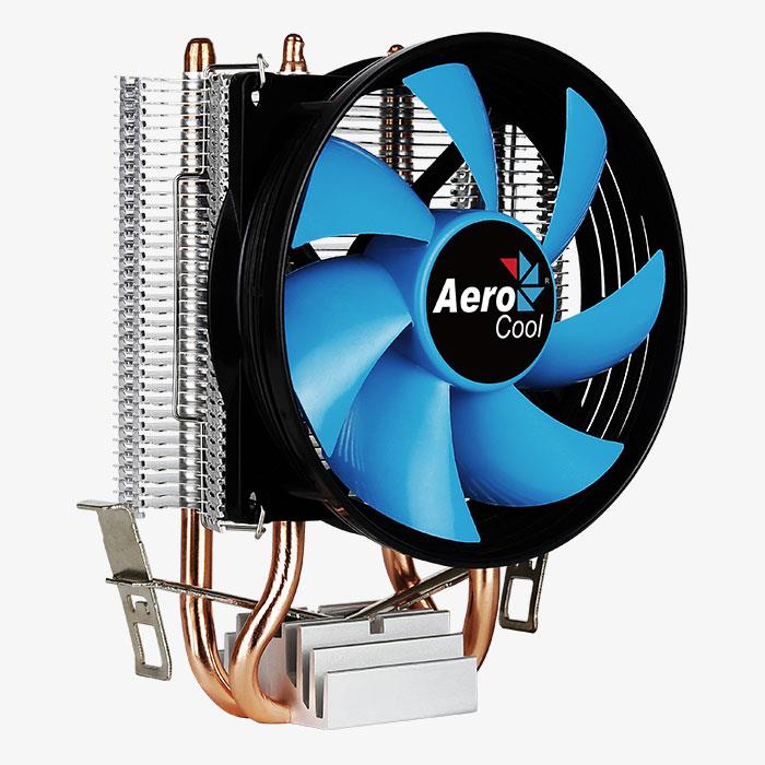 Кулер для процессора VERKHO 2 110W/INTEL 115*/AMD/ PWM/ CLIP AEROCOOL - оптом у дистрибьютора ELKO