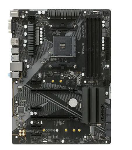 Материнская плата AMD B450 SAM4 ATX B450 PRO4 R2.0 ASROCK - оптом у дистрибьютора ELKO