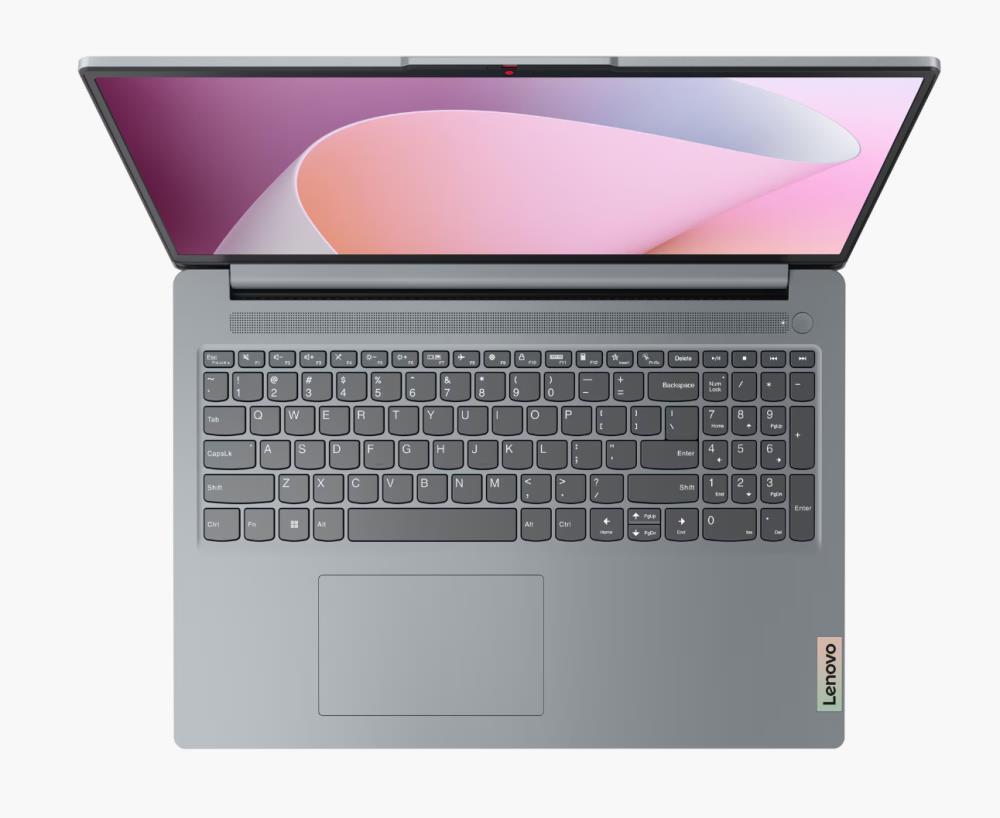 Ноутбук LENOVO IdeaPad Slim 3 16ABR8 16" 1920x1200/AMD Ryzen 5 7530U/RAM 8Гб/SSD 512Гб/AMD Radeon Graphics/ENG|RUS/DOS Arctic Grey 1.74 кг 82XR004SRK - оптом у дистрибьютора ELKO