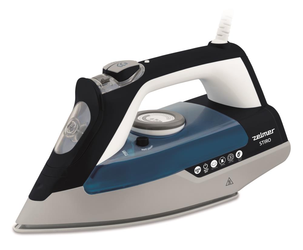Утюг ZIR3000 STIRO BLUE/BLACK ZELMER - оптом у дистрибьютора ELKO