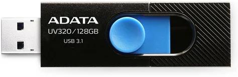 Флэш-накопитель 128GB AUV320-128G-RBKBL BL\BL ADATA - оптом у дистрибьютора ELKO