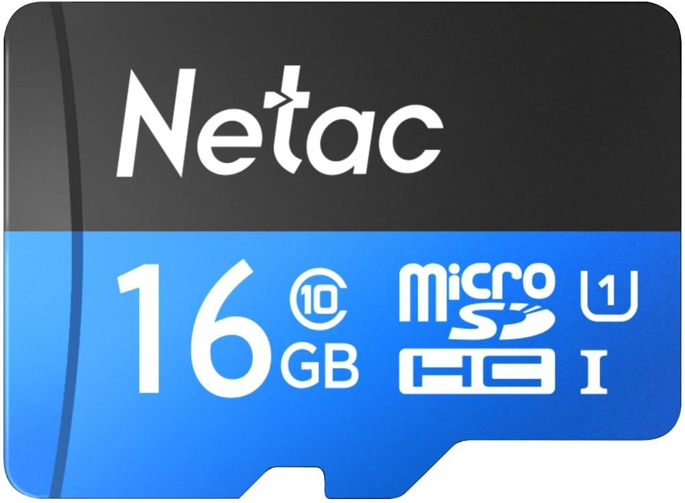 Карта памяти MICRO SDHC 16GB NT02P500STN-016G-S NETAC - оптом у дистрибьютора ELKO