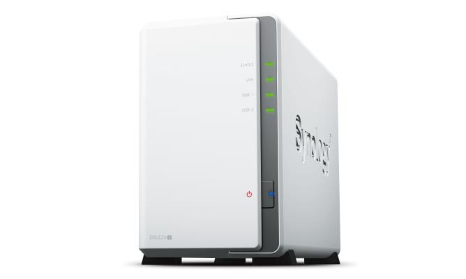 СХД настольное исполнение 2BAY NO HDD DS223J SYNOLOGY - оптом у дистрибьютора ELKO