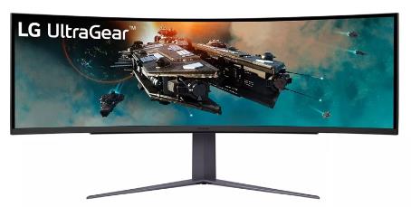 Монитор LG 49" 49GR85DC-B Gray/Violet, Curved 1000R, 32:9, VA, 5120x1440, 1ms, 450cd, 240Hz, 2xHDMI, DP, 2xUSB, HAS - оптом у дистрибьютора ELKO