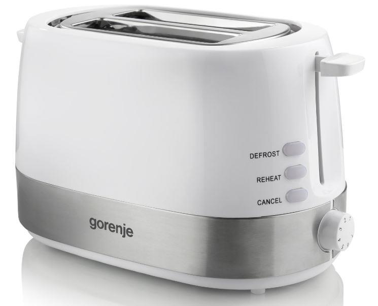 Тостер T850WE 685813 WHITE GORENJE - оптом у дистрибьютора ELKO
