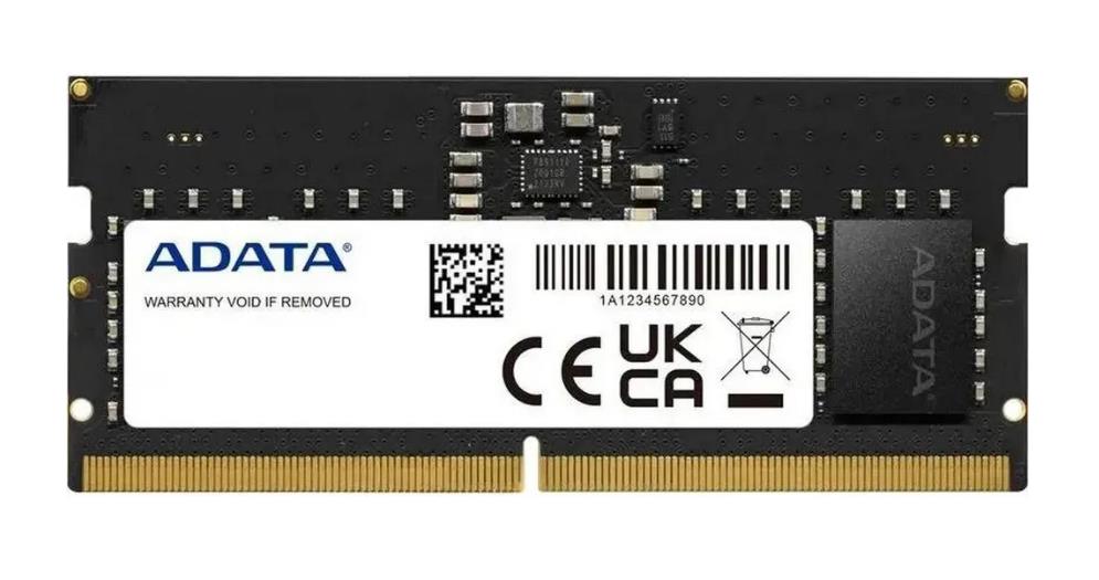 Модуль памяти для ноутбука SODIMM 8GB DDR5-4800 BULK AD5S48008G-B ADATA - оптом у дистрибьютора ELKO