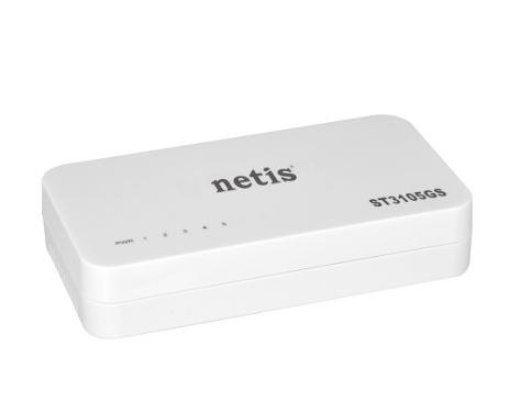 Коммутатор 5PORT 1000M ST3105GS NETIS - оптом у дистрибьютора ELKO