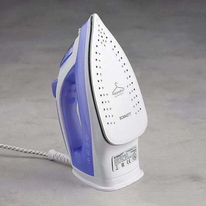 Утюг SC-SI30K44 WHITE / PURPLE SCARLETT - оптом у дистрибьютора ELKO