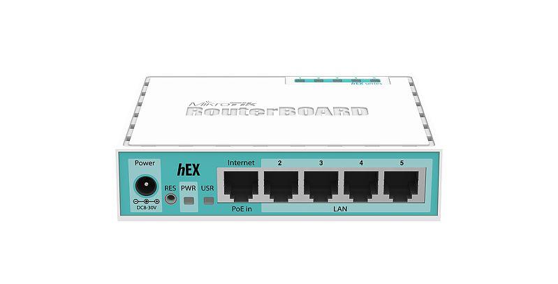 Маршрутизатор 10/100/1000M 5PORT HEX RB750GR3 MIKROTIK - оптом у дистрибьютора ELKO