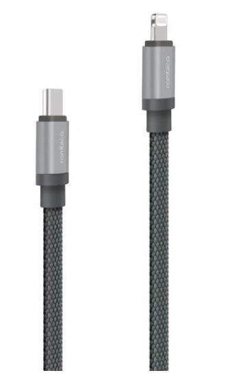 Кабель USB LINK-C GRAY 1.5 M CB-LK03 USB TYPE-C ROMBICA - оптом у дистрибьютора ELKO