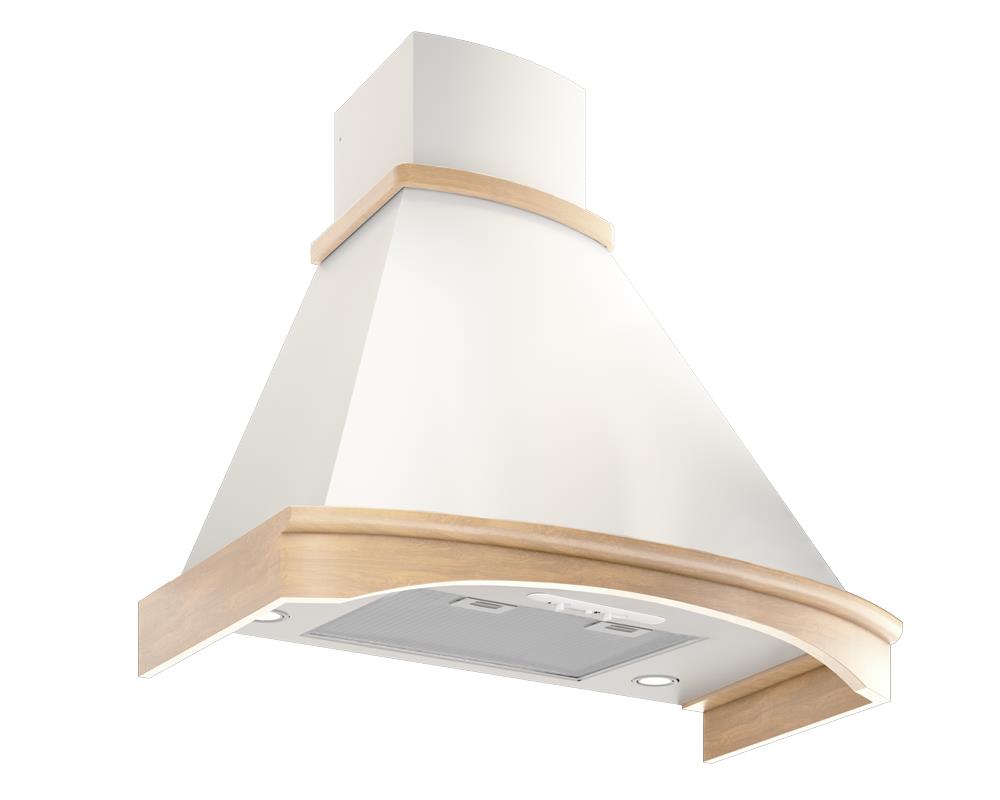 Вытяжка ROTONDA 90P-650-P3D BEIGE/OAK ELIKOR - оптом у дистрибьютора ELKO