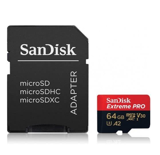 Карта памяти MICRO SDXC 64GB UHS-I W/A SDSQXCY-064G-GN6MA SANDISK - оптом у дистрибьютора ELKO