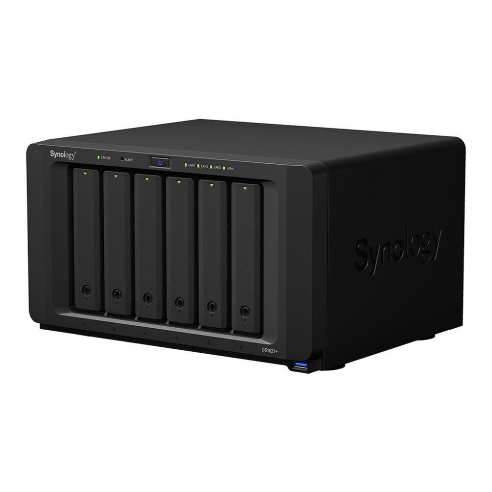 СХД настольное исполнение 6BAY NO HDD DS1621+ SYNOLOGY - оптом у дистрибьютора ELKO