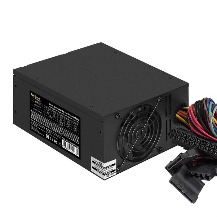 Блок питания 400W SERVERPRO-400ADS EX292190RUS ATX EXEGATE - оптом у дистрибьютора ELKO