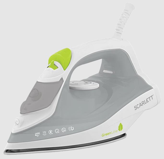 Утюг SC-SI30K60 WHITE / GREY SCARLETT - оптом у дистрибьютора ELKO