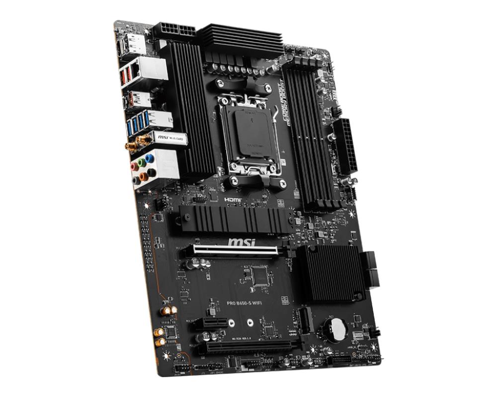 Материнская плата AMD B650 SAM5 ATX PRO B650-S WIFI MSI - оптом у дистрибьютора ELKO