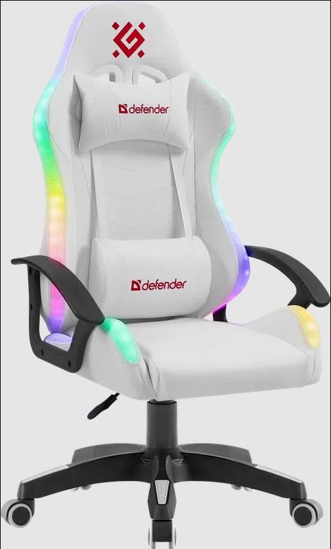 Игровое кресло FACTOR X RGB WHITE 64046 DEFENDER - оптом у дистрибьютора ELKO