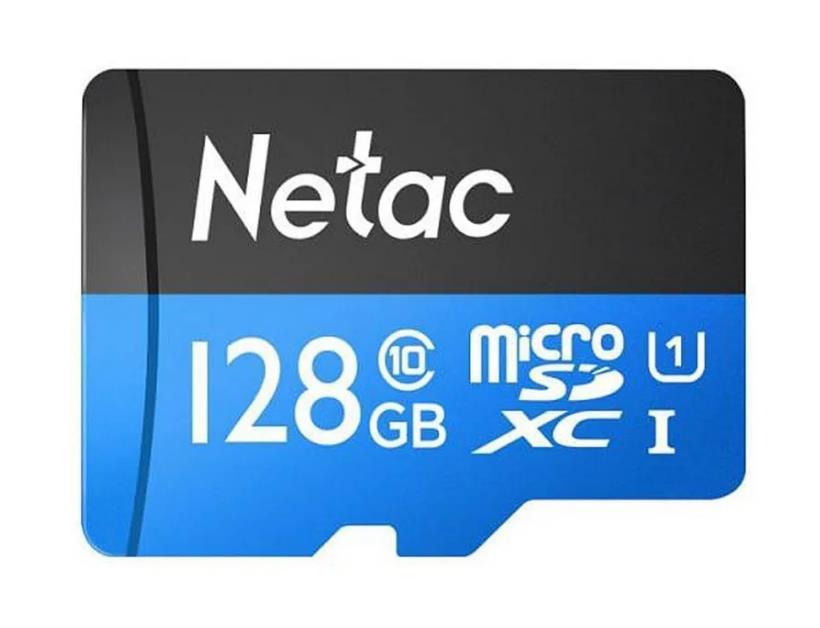 Карта памяти MICRO SDHC 128GB NT02P500STN-128G-S NETAC - оптом у дистрибьютора ELKO